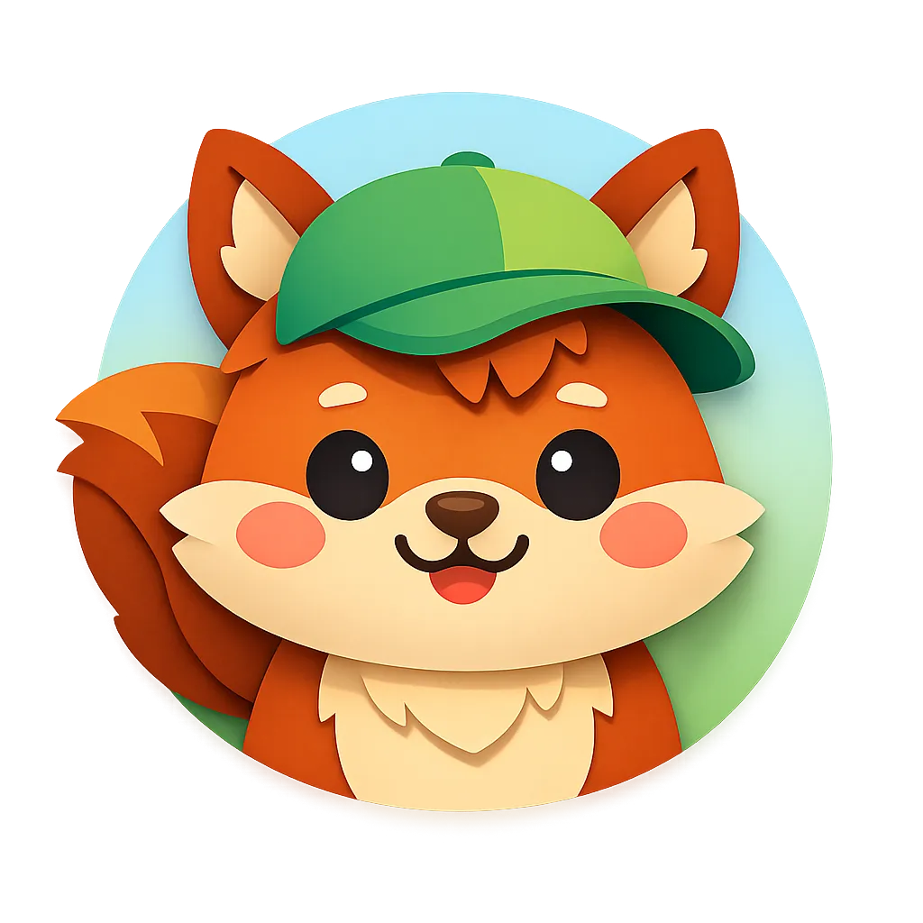 Generate one single cartoon animal avatar icon (PNG) for the Reviews block on playzilla-casino1.it. This is NOT a realistic h